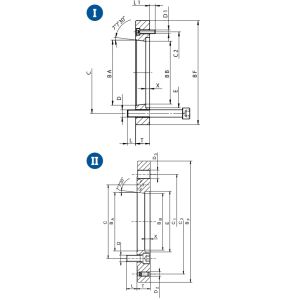 Tarcza zbierakowa typ 8213-250-8A2 2-4 Bison kod: 358213555800 - 2